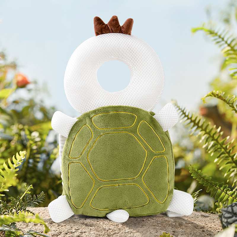Turtle Baby Headrest Breathable Headrest Anti Drop Baby Protective Pad Learning to Walk